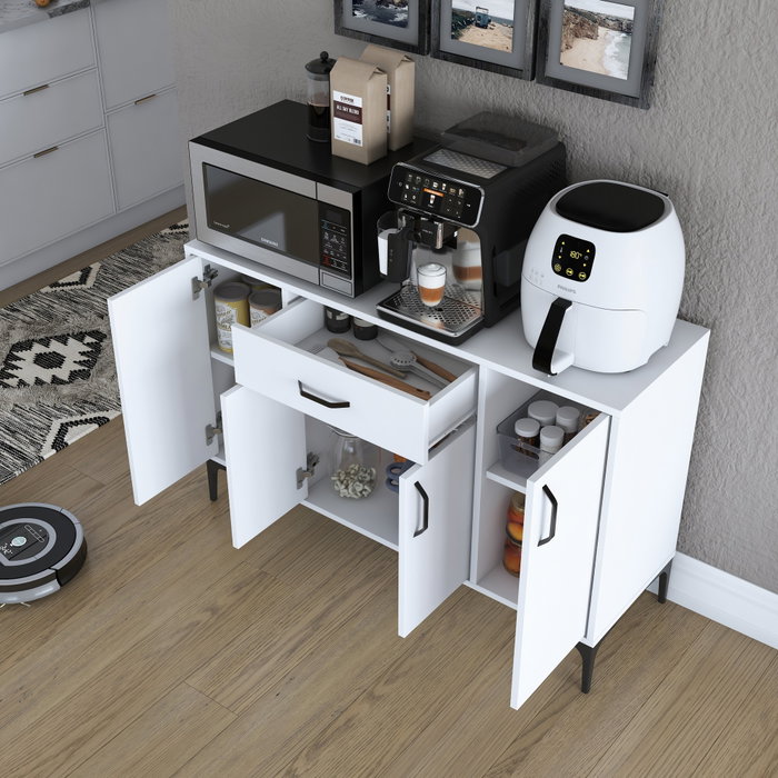 Hanah Home Gabinete Multipropósito Blanco JE136 - 3144 Hanah Home Gabinete Multipropósito Blanco JE136 - 3144